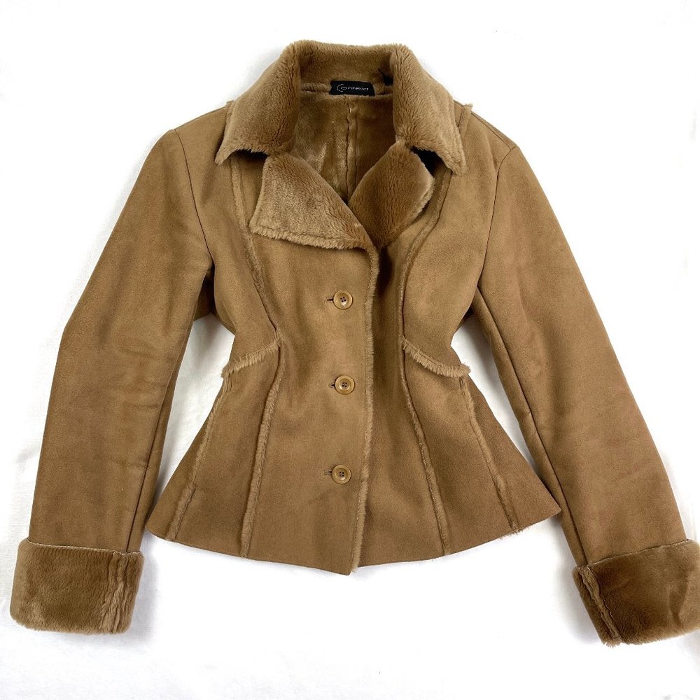 Context Faux Shearling Jacket - image 1